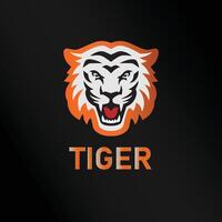 design do logotipo do tigre vetor