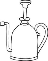 vetor ilustração Preto ícone esboço desenhando branco símbolo