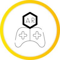 ar controlador criativo ícone Projeto vetor