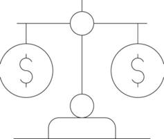 comparar preços criativo ícone Projeto vetor