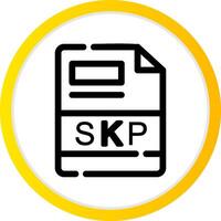 skp criativo ícone Projeto vetor