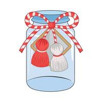 ilustração do martisor vetor