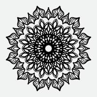 ilustração decorativa da mandala do sumário do conceito. eps 10 vetor