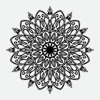 ilustração decorativa da mandala do sumário do conceito. eps 10 vetor