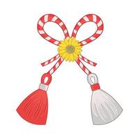 ilustração do martisor vetor