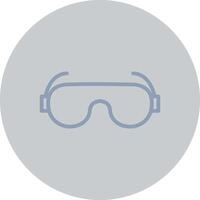 laboratório óculos criativo ícone Projeto vetor