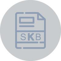 skb criativo ícone Projeto vetor