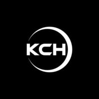 kch carta logotipo projeto, inspiração para uma único identidade. moderno elegância e criativo Projeto. marca d'água seu sucesso com a impressionante isto logotipo. vetor