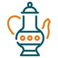 água jarro ícone Ramadã, para infográfico, rede, aplicativo, etc vetor
