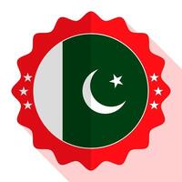 Paquistão qualidade emblema, rótulo, sinal, botão. vetor ilustração.