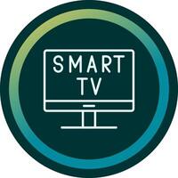 ícone de vetor de smart tv