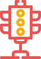 design de ícone criativo de semáforos vetor