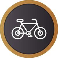 bicicleta criativo ícone Projeto vetor