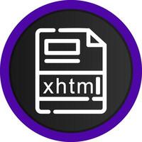 xhtml criativo ícone Projeto vetor