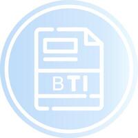 bti criativo ícone Projeto vetor