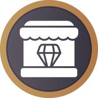 diamante fazer compras criativo ícone Projeto vetor