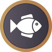 peixe criativo ícone Projeto vetor