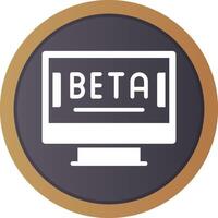 beta criativo ícone Projeto vetor