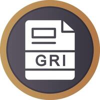 gri criativo ícone Projeto vetor