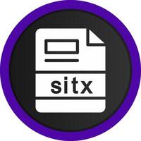 sitx criativo ícone Projeto vetor