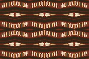 padrão sem emenda de ikat étnico em tribal. design para plano de fundo, papel de parede, ilustração vetorial, tecido, vestuário, tapete, têxtil, batik, bordado. vetor