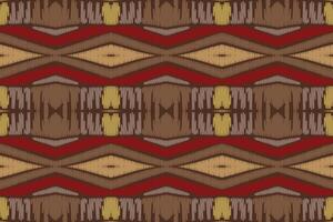 design de padrão étnico de bordado geométrico abstrato ikat. tecido asteca tapete mandala ornamento chevron têxtil decoração papel de parede. fundo de vetor tradicional de peru étnico nativo tribal boho