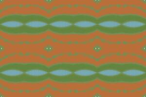 padrão sem emenda de ikat étnico em tribal. design para plano de fundo, papel de parede, ilustração vetorial, tecido, vestuário, tapete, têxtil, batik, bordado. vetor