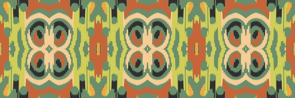 padrão ikat em tribal. geométrica étnica tradicional. estilo listrado mexicano. design para plano de fundo, papel de parede, ilustração vetorial, tecido, roupas, batik, tapete, bordado. vetor