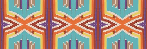 design de padrão étnico de bordado geométrico abstrato ikat. tecido asteca tapete mandala ornamento chevron têxtil decoração papel de parede. fundo de vetor tradicional de peru étnico nativo tribal boho