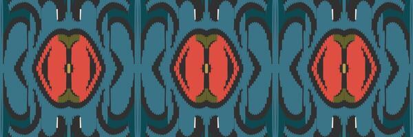 design de padrão étnico de bordado geométrico abstrato ikat. tecido asteca tapete mandala ornamento chevron têxtil decoração papel de parede. fundo de vetor tradicional de peru étnico nativo tribal boho