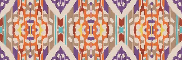 design de padrão étnico de bordado geométrico abstrato ikat. tecido asteca tapete mandala ornamento chevron têxtil decoração papel de parede. fundo de vetor tradicional de peru étnico nativo tribal boho