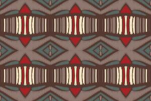 padrão ikat em tribal. geométrica étnica tradicional. estilo listrado mexicano. design para plano de fundo, papel de parede, ilustração vetorial, tecido, roupas, batik, tapete, bordado. vetor