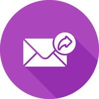 o email encaminhamento vetor ícone