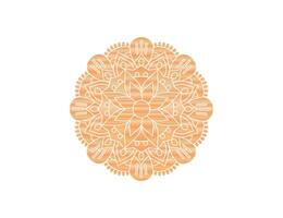 mandala. decorativo elemento, flor, ornamento. vetor ilustração.