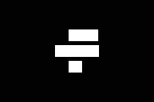 modelo de design de logotipo letra f vetor