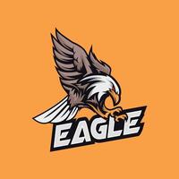 vetor de design de logotipo de águia