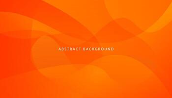 moderno abstrato fundo colori fluido laranja gradiente. bandeira com dinâmico composição. vetor ilustração