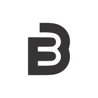 inicial carta bf logotipo ou fb logotipo vetor Projeto modelo