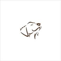 animal cachorro logotipo vetor Projeto modelos