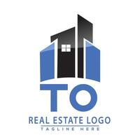 para real Estado logotipo Projeto casa logotipo estoque vetor. vetor