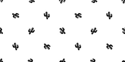 cacto desatado padronizar vetor deserto botânica flor plantar jardim cachecol isolado repetir papel de parede desenho animado telha fundo ilustração rabisco Projeto