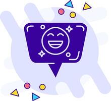 emoji estilo livre sólido ícone vetor