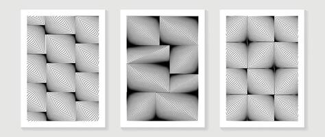 abstrato linha arte fundo vetor. minimalista moderno contorno desenhando com Preto linha em branco cor. contemporâneo arte Projeto ilustração para papel de parede, parede decoração, cartão, poster, cobrir, imprimir. vetor