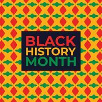 Preto história mês fundo vetor Projeto. africano americano EUA e Canadá anualmente celebração.