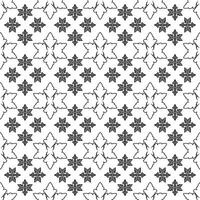 damasco tecido têxtil desatado padronizar luxo decorativo ornamental vintage decoração elemento Preto em branco fundo. quadrado estilo vetor