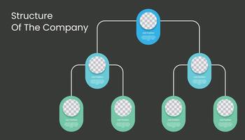 o negócio organização gráfico modelo Projeto. vetor