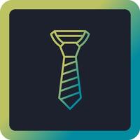 ícone de vetor de gravata