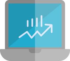 ações monitoramento vetor ícone