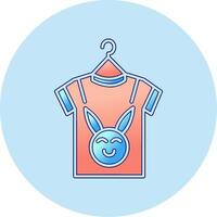 bebê roupas vetor ícone