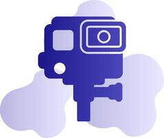 ícone de vetor de câmera de ação